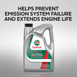 Castrol GTX Full Synthetic High Mileage Motor Oil 5W-30, 6 pack, 1 US qt bottles
