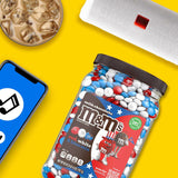 M&M's Red, White & Blue Patriotic Mix Milk Chocolate Candy, 62 oz.