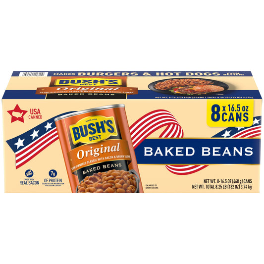 Bush's Original Baked Beans, 16.5 oz, 8 ct. - Samsclub.com