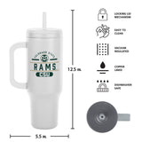 Logo Brands Colorado State Rams Stainless Steel Leakproof Tumbler