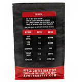 Avoca Coffee Roasters Medium Roast Whole Bean Coffee, Dos Robles Blend, 27 oz.