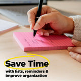 Post-it Super Sticky Notes, 3 in. x 3 in., Energy Boost Collection, 14 Pads/Pack