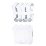 Reebok Men's 8-Pack Cushion Low-Cut Sock - Black