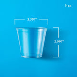 Member's Mark Clear Plastic Cups 9 oz., 264 ct.