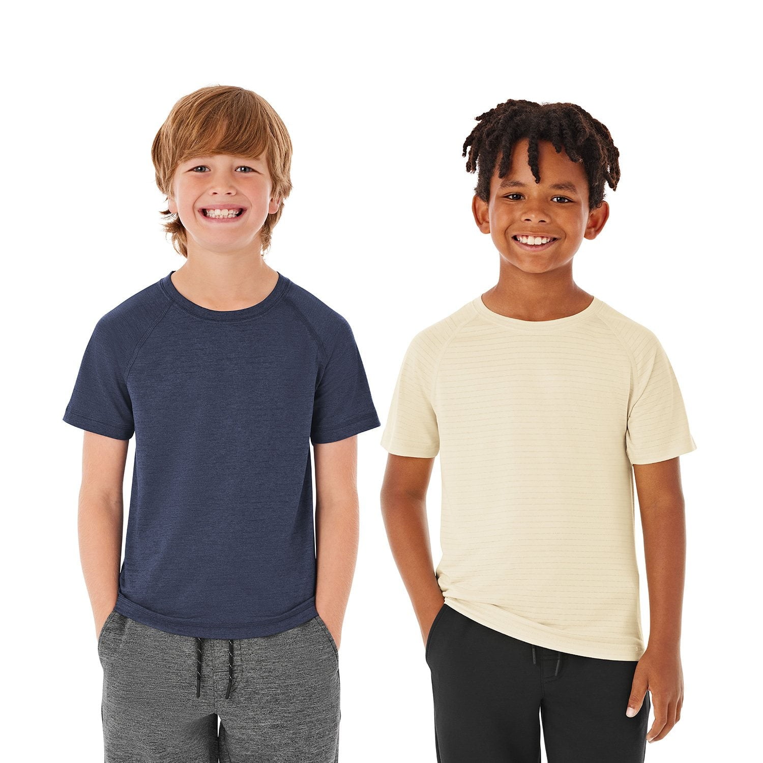 Member's Mark Boys 2-Pack Active Tops - Black - XXL