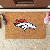 Logo Brands Denver Broncos Doormat
