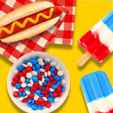 M&M's Red, White & Blue Patriotic Mix Milk Chocolate Candy, 62 oz.