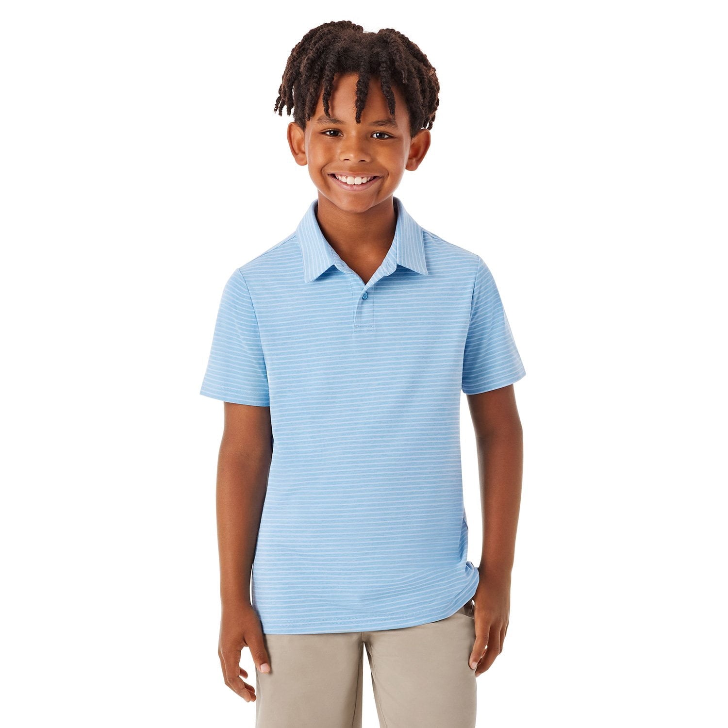 Member's Mark Boys Favorite Soft Polo - Black - XXL