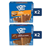 Pop-Tarts Chocolate Toaster Pastries, Variety Pack, 48 ct.