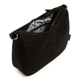 Vera Bradley Frannie Crescent Crossbody - Black