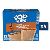 Pop-Tarts Toaster Pastries, Brown Sugar Cinnamon, 48 ct.