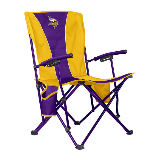 Logo Brands Minnesota Vikings Hard Arm Chair