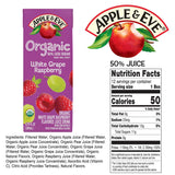 Apple &amp; Eve Organic Reduced Sugar Variety Pack, 6.75 fl. oz., 36 pk.