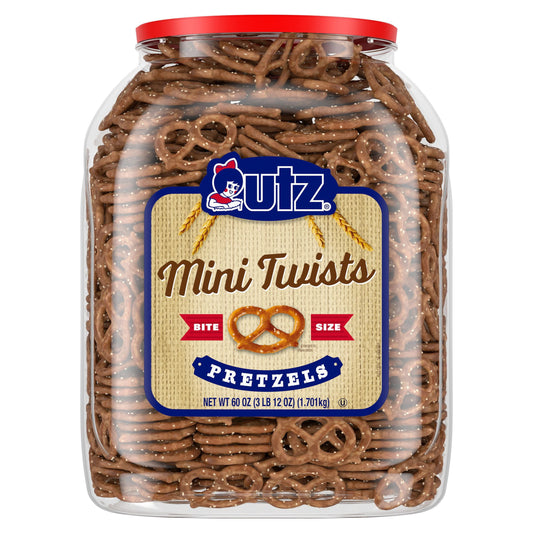 Utz Mini Twist Pretzels, 60 oz.