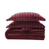 Member's Mark 3-Piece Channel Faux Fur Comforter Set, Assorted Sizes