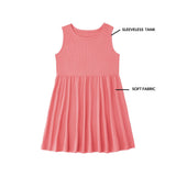 Member's Mark Girls 3-Pack Knit Dresses - Blue - XS