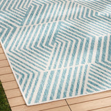 Nicole Miller Ombre Geo Indoor/Outdoor Area Rug