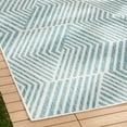 Nicole Miller Ombre Geo Indoor/Outdoor Area Rug