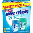 Mentos Pure Fresh Sugar-Free Chewing Gum Variety Pack, 50 Pieces, 6pk.