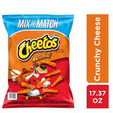 Cheetos Crunchy Cheddar Cheese Snacks, 17.37 oz.