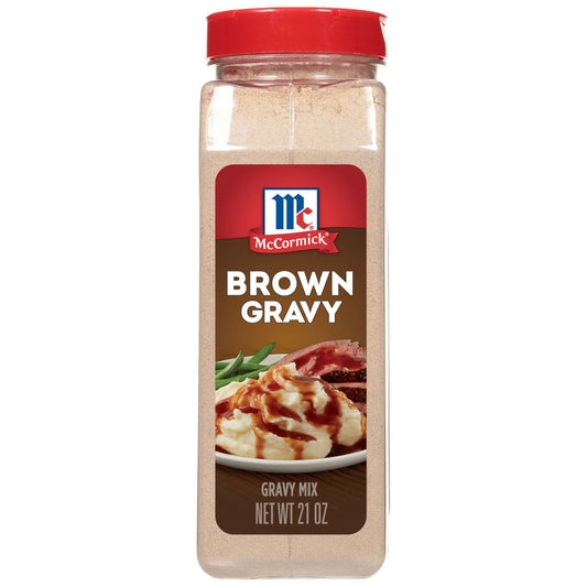 McCormick Brown Gravy Mix - 21 oz