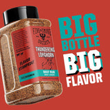 Fire &amp; Smoke Society Thundering Longhorn BBQ Seasoning, Beef Rub, 17.6 oz.