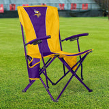 Logo Brands Minnesota Vikings Hard Arm Chair