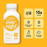 Oats Overnight High Protein Oatmeal Shakes, Maple Brown Sugar, 10 ct.