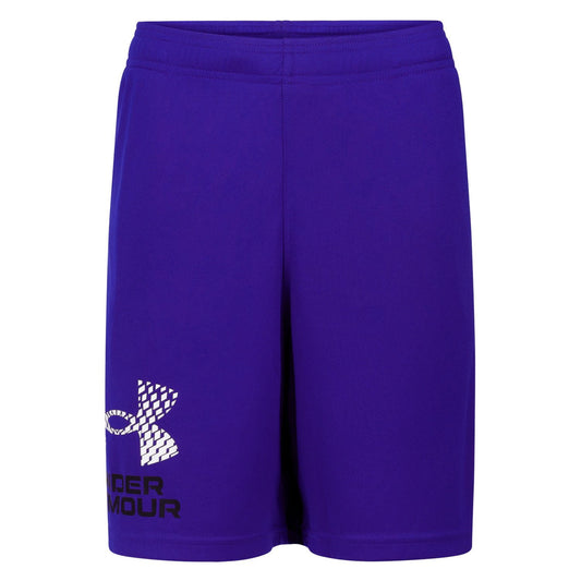 Under Armour Boys Tech Big Logo Shorts - Black - XL