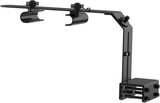 hygger Universal Aquarium Light Riser - Adjustable Aluminum Mounting Bracket