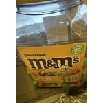 M&M'S Peanut Milk Chocolate Candy, 62 oz.