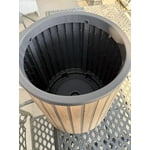 Keter Signature Collection 20" Resin Round Conic Planter