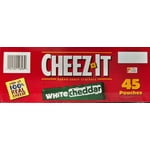 Cheez-It Baked Snack Crackers, White Cheddar, 1.5 oz., 45 pk.