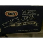 Kraft Real Mayo Mayonnaise Single Serve Packets, 200 ct.