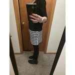 Express Women's Linen Blend Mini Skirt