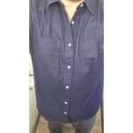 Lands’ End Men's Cotton Linen Button Up