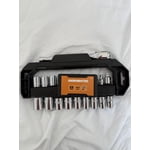 WORX 23Piece 1/4"+ 3/8"DR. Socket Set With Rotatable Rack