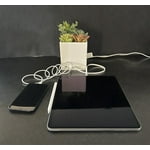 Tech Squared Power Bloom Charging Decorative Plant with Built-in retractable USB-C cable