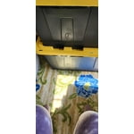 Member's Mark 40 Gallon Heavy-Duty Black and Yellow Storage Tote, 22.0" D x 38.2" W x 16.4" H, 1 pack or 2 pack