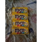 M&M'S Peanut Milk Chocolate Candy, Share Size, 3.27 oz., 24 pk.