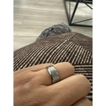 8mm Satin Finish Band in Tungsten