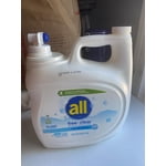 all Liquid Laundry Detergent, Free Clear for Sensitive Skin, 208oz, 166 loads