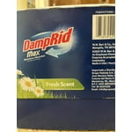 DampRid Max Moisture Absorber Hanging Bag, Fresh Scent 4 pk.