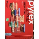 Pyrex Simply Store 28-Piece Glass Food Storage Set