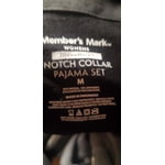 Member's Mark Women's 2-Piece Notch Collar Pajama Set