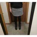 Express Women's Linen Blend Mini Skirt