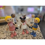 Member's Mark Wooden Doll Set