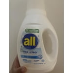 all Liquid Laundry Detergent, Free Clear for Sensitive Skin, 208oz, 166 loads