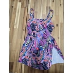 Anne Cole Wrap Tie Swim Dress