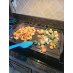 Nordic Ware Ceramic Nonstick Double Backsplash Griddle